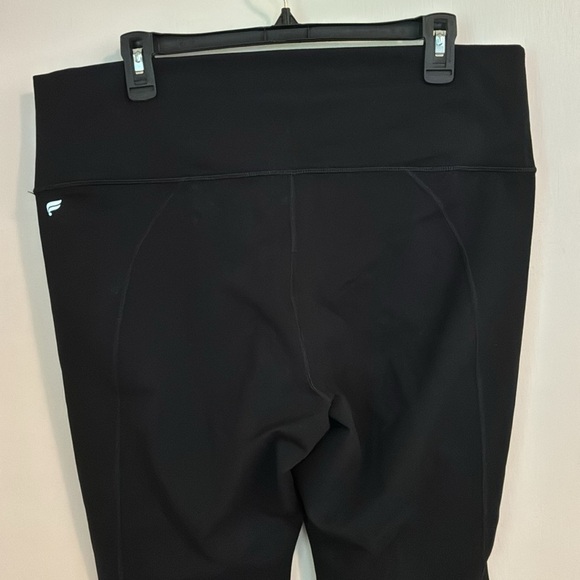 Fabletics High Waisted Powerhold Black Full Length Leggings - Picture 3 of 4